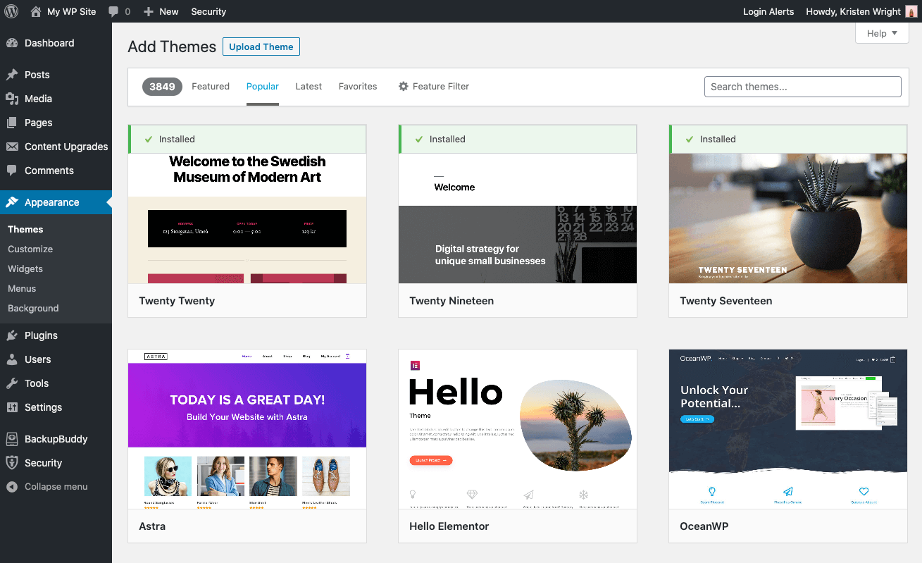 hosting wordpress